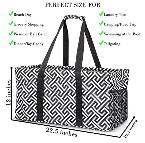 Deluxe Utility Tote v. Large Utility Tote 