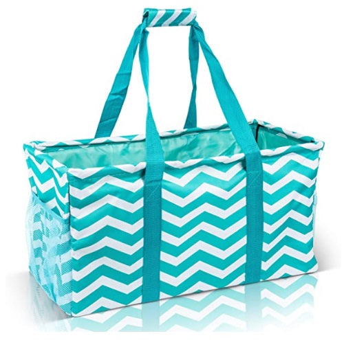 Reusable Grocery Shopping Bag Large Collapsible Utility Tote steamer in  shore